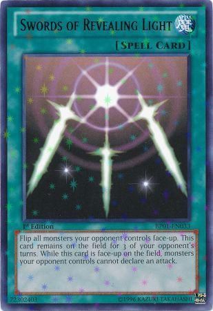 Swords of Revealing Light [BP01-EN033] Starfoil Rare | Card Merchant Takapuna