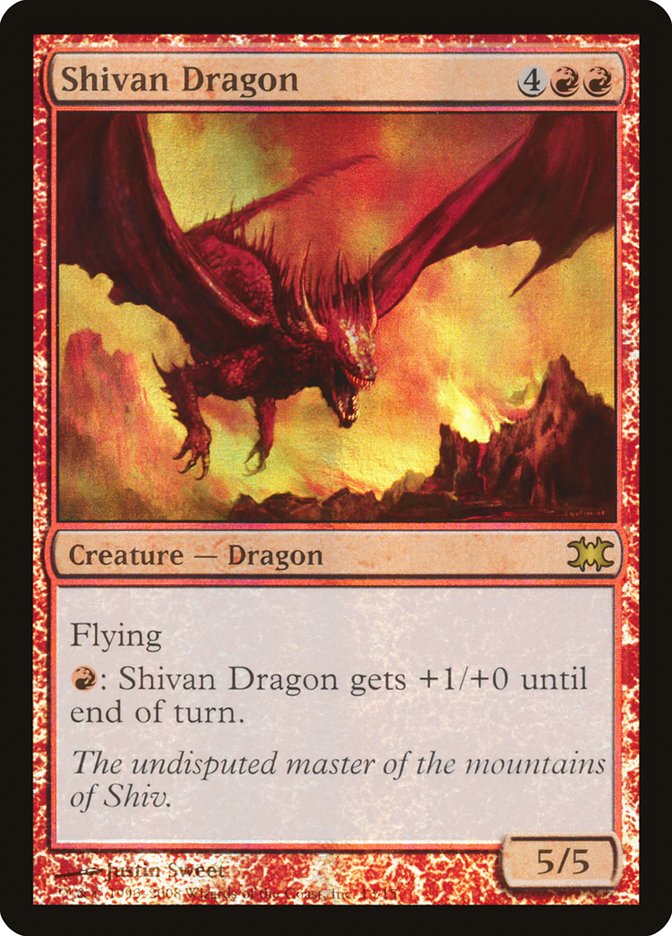 Shivan Dragon [From the Vault: Dragons] | Card Merchant Takapuna