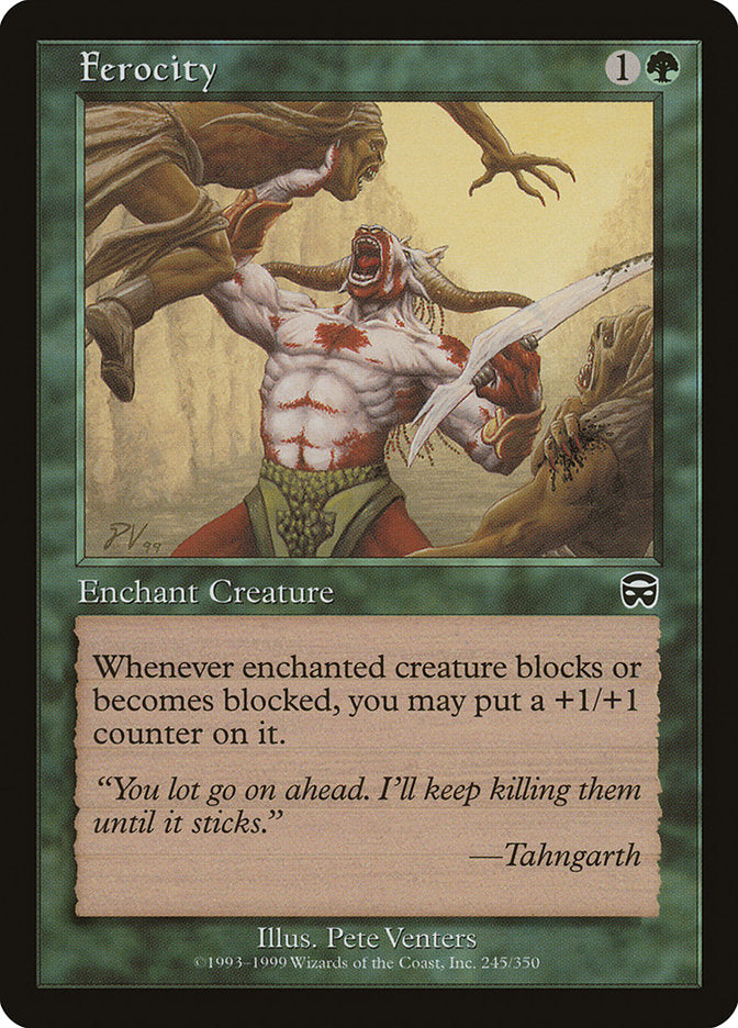 Ferocity [Mercadian Masques] | Card Merchant Takapuna