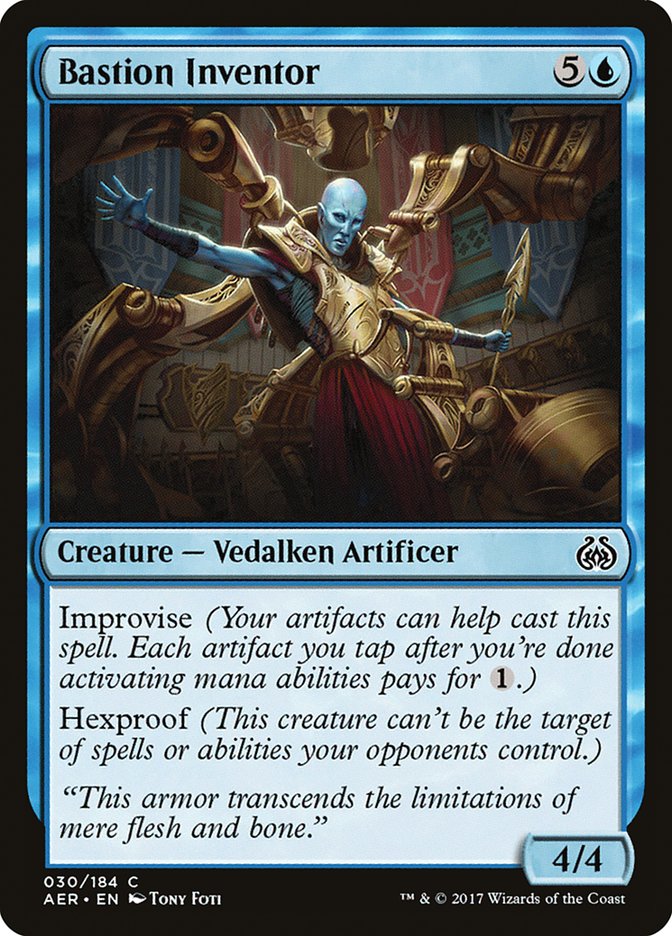 Bastion Inventor [Aether Revolt] | Card Merchant Takapuna