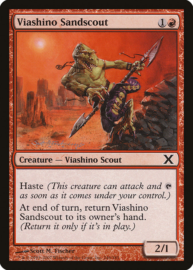 Viashino Sandscout [Tenth Edition] | Card Merchant Takapuna