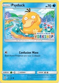 Psyduck (28/149) (Build-A-Bear Workshop Exclusive) [Sun & Moon: Base Set] | Card Merchant Takapuna