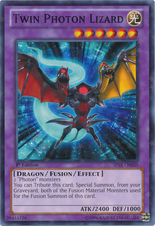 Twin Photon Lizard [SP14-EN020] Starfoil Rare | Card Merchant Takapuna