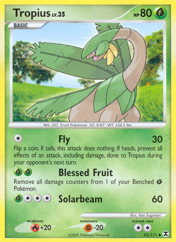 Tropius (52/111) [Platinum: Rising Rivals] | Card Merchant Takapuna