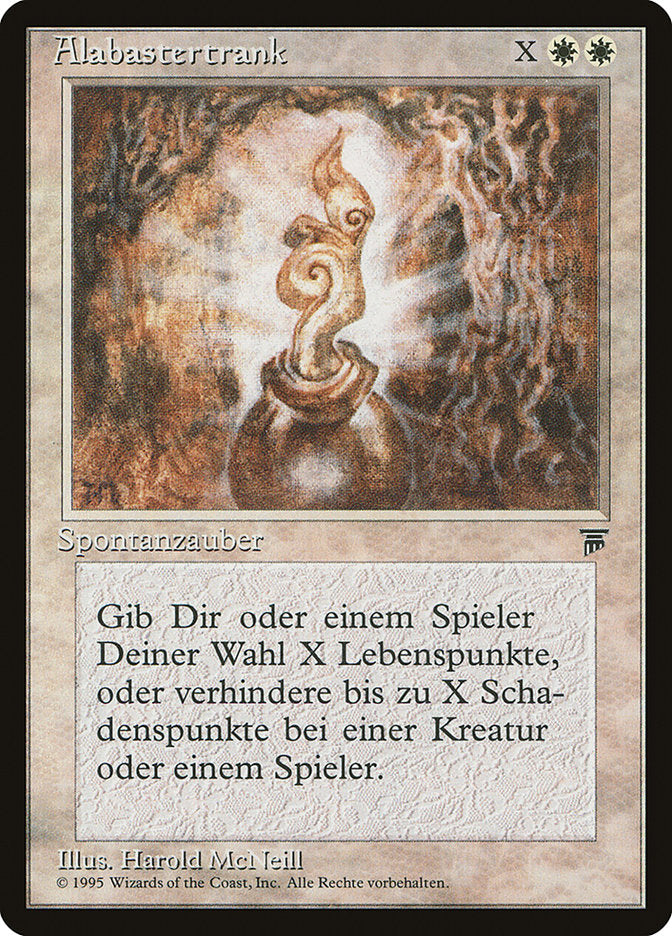 Alabaster Potion (German) - "Alabastertrank" [Renaissance] | Card Merchant Takapuna