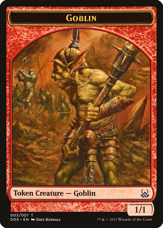 Goblin Token [Duel Decks: Mind vs. Might Tokens] | Card Merchant Takapuna