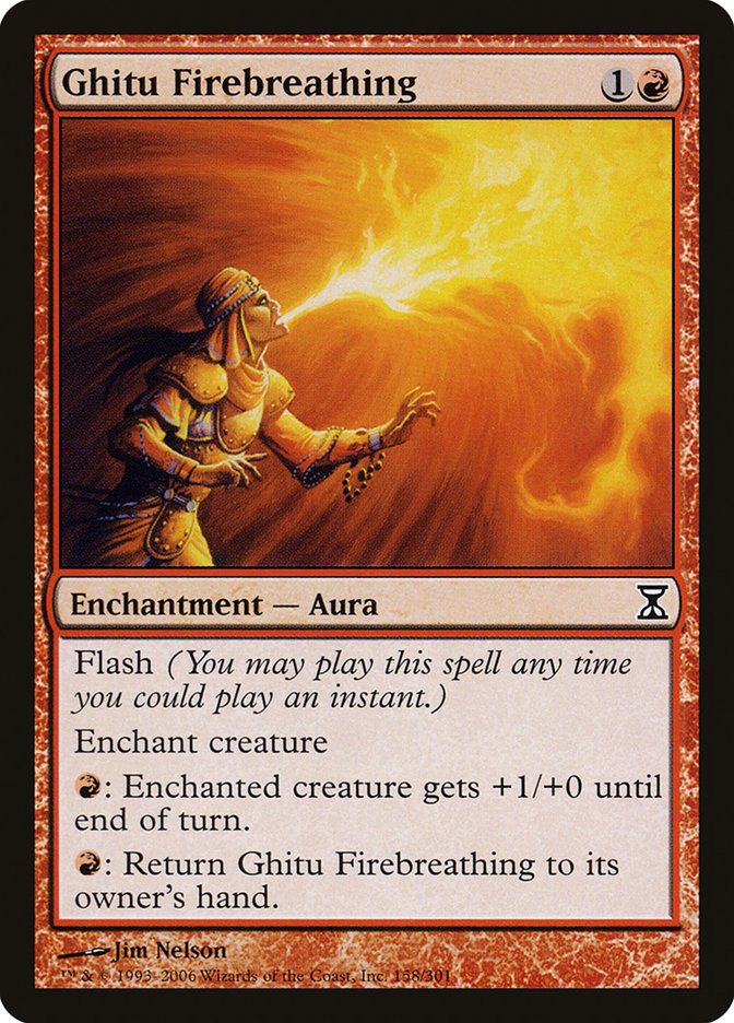 Ghitu Firebreathing [Time Spiral] | Card Merchant Takapuna