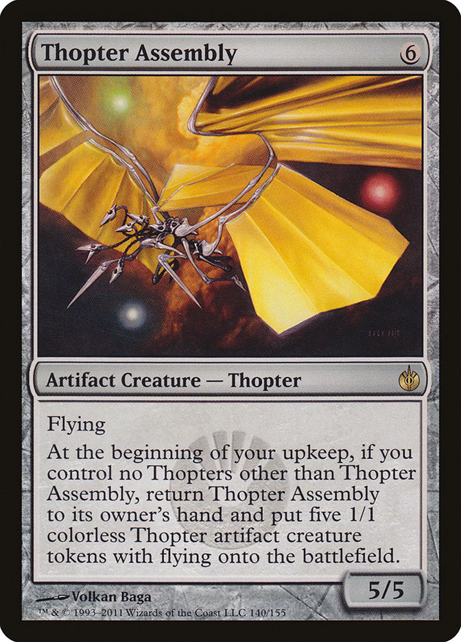 Thopter Assembly [Mirrodin Besieged] | Card Merchant Takapuna