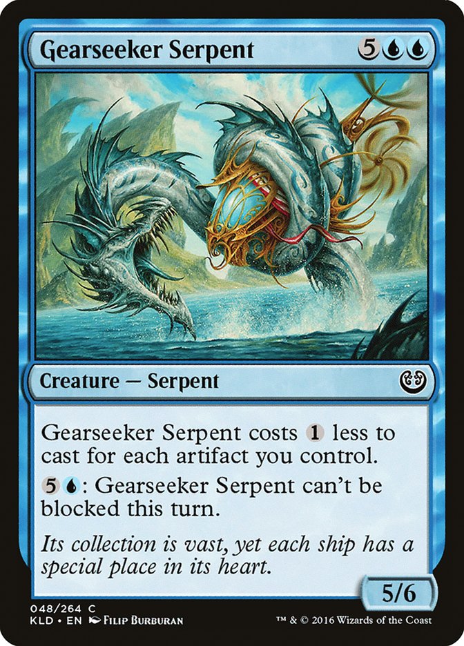 Gearseeker Serpent [Kaladesh] | Card Merchant Takapuna