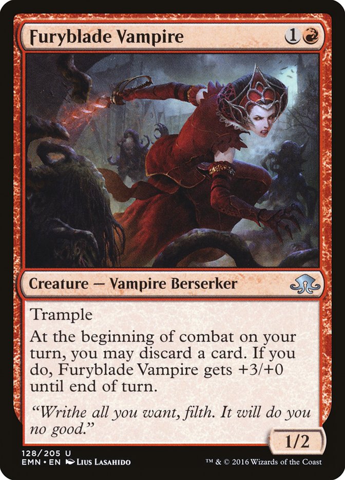 Furyblade Vampire [Eldritch Moon] | Card Merchant Takapuna