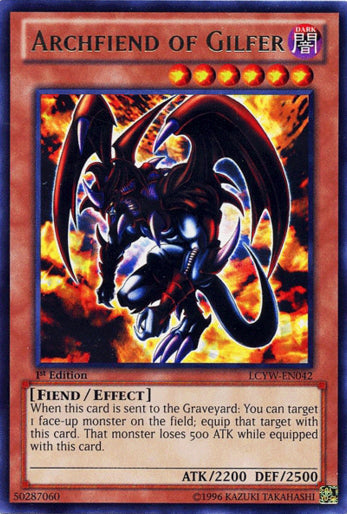 Archfiend of Gilfer [LCYW-EN042] Rare | Card Merchant Takapuna