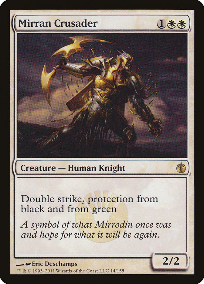 Mirran Crusader [Mirrodin Besieged] | Card Merchant Takapuna