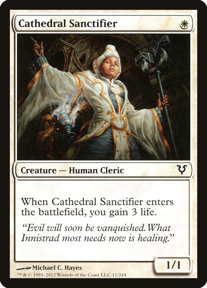 Cathedral Sanctifier [Avacyn Restored] | Card Merchant Takapuna