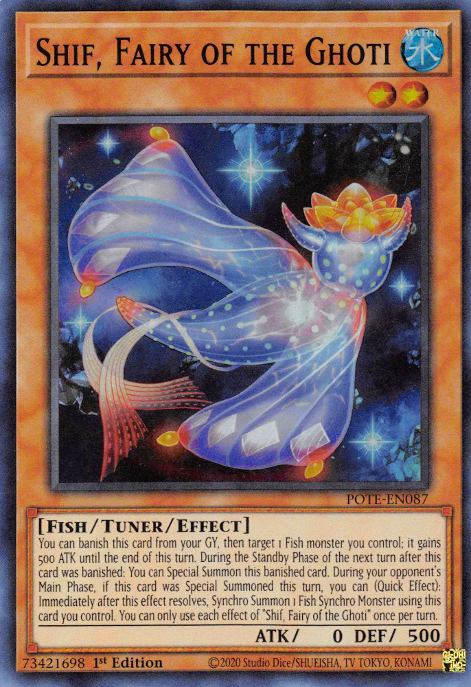 Shif, Fairy of the Ghoti [POTE-EN087] Super Rare | Card Merchant Takapuna