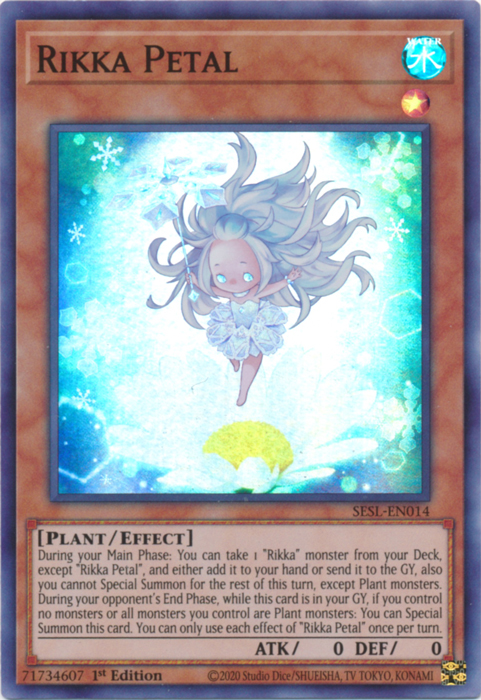 Rikka Petal [SESL-EN014] Super Rare | Card Merchant Takapuna