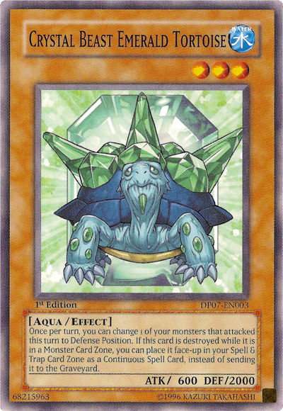 Crystal Beast Emerald Tortoise [DP07-EN003] Common | Card Merchant Takapuna