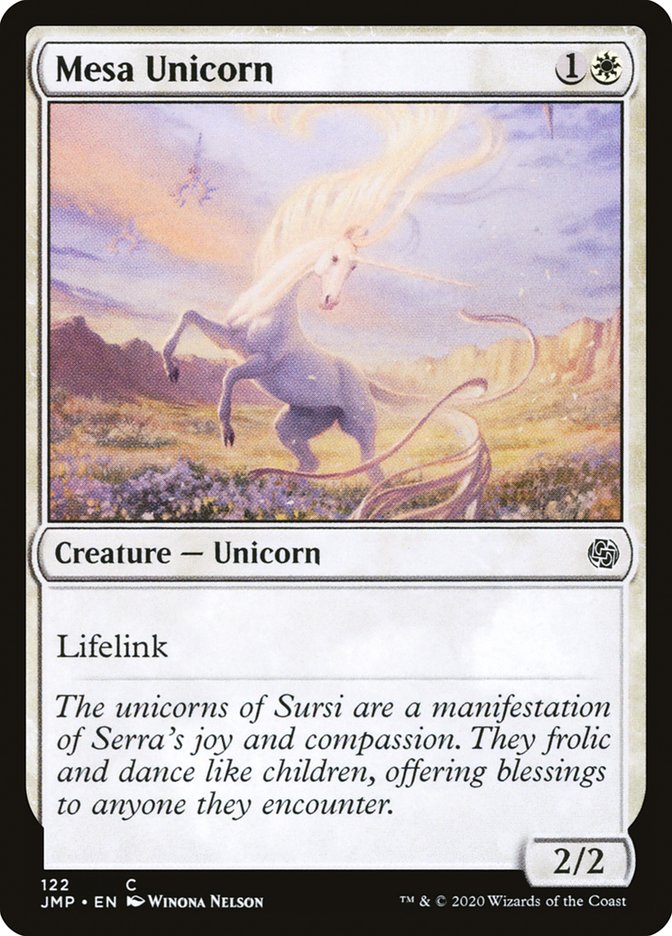 Mesa Unicorn [Jumpstart] | Card Merchant Takapuna