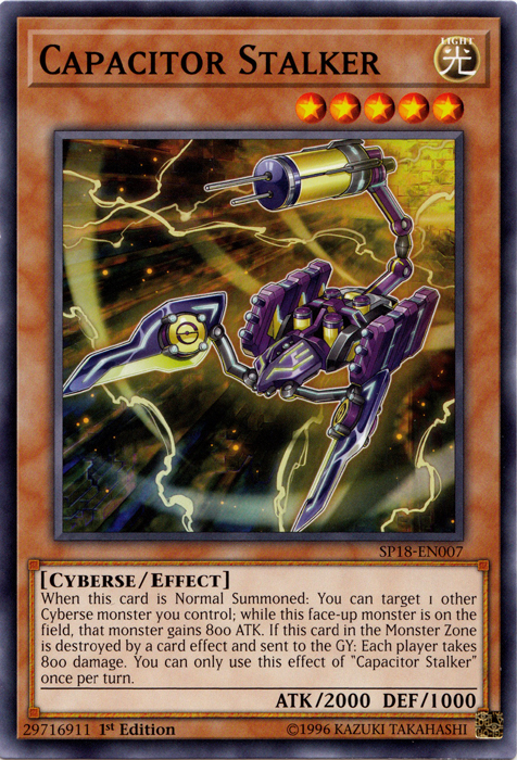 Capacitor Stalker [SP18-EN007] Common | Card Merchant Takapuna