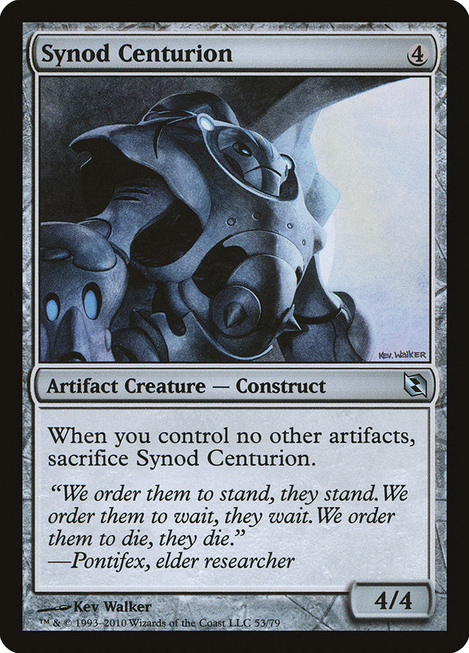 Synod Centurion [Duel Decks: Elspeth vs. Tezzeret] | Card Merchant Takapuna