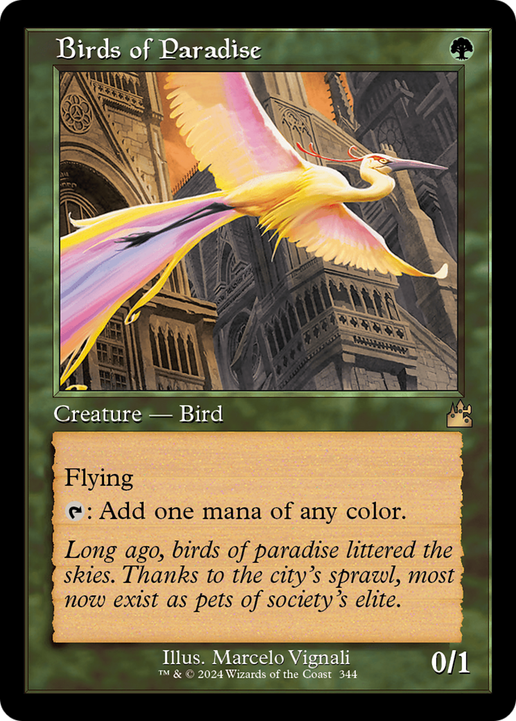 Birds of Paradise (Retro) [Ravnica Remastered] | Card Merchant Takapuna