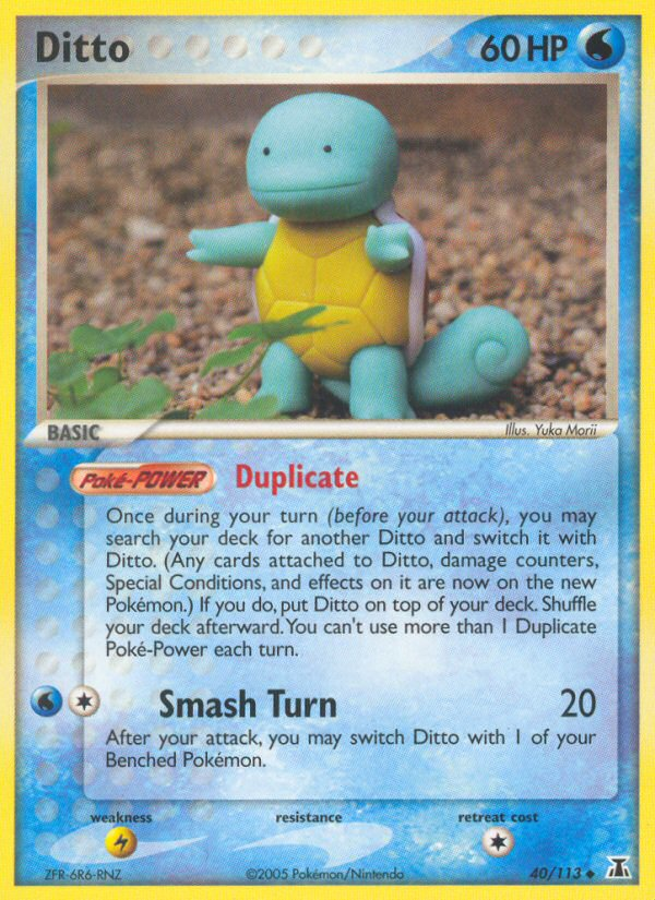 Ditto (40/113) [EX: Delta Species] | Card Merchant Takapuna