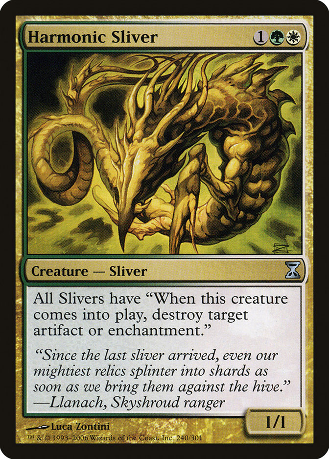 Harmonic Sliver [Time Spiral] | Card Merchant Takapuna