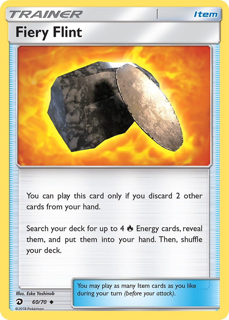 Fiery Flint (60/70) [Sun & Moon: Dragon Majesty] | Card Merchant Takapuna