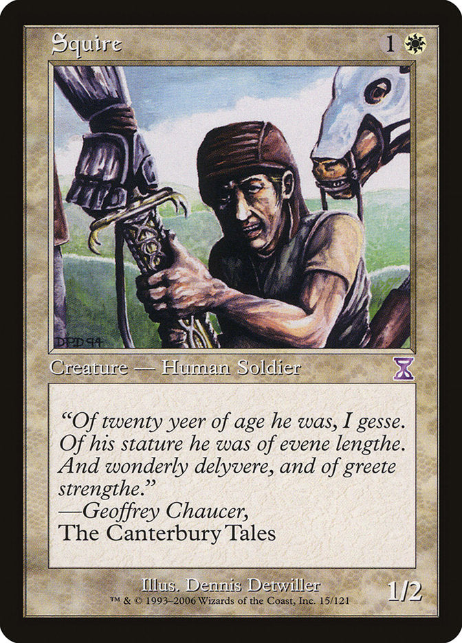 Squire [Time Spiral Timeshifted] | Card Merchant Takapuna