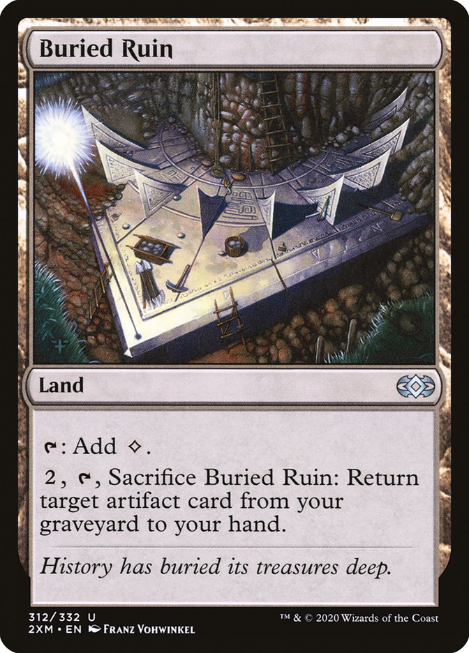 Buried Ruin [Double Masters] | Card Merchant Takapuna