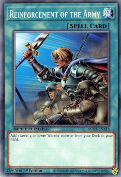 Reinforcement of the Army [SGX1-ENA14] Common | Card Merchant Takapuna