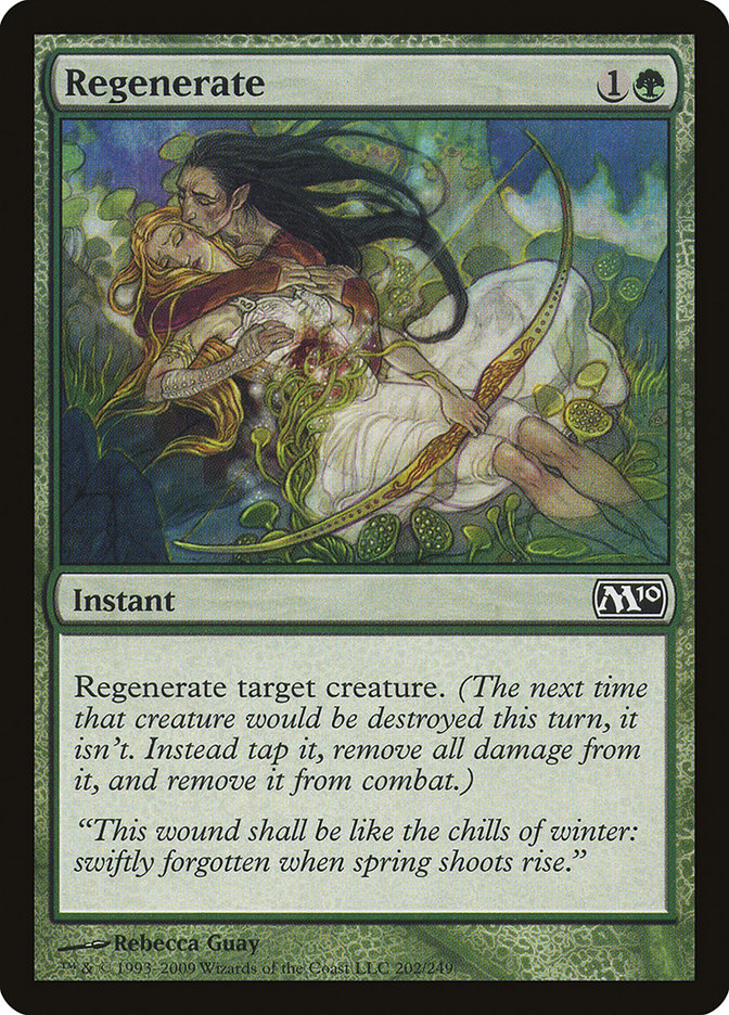 Regenerate [Magic 2010] | Card Merchant Takapuna