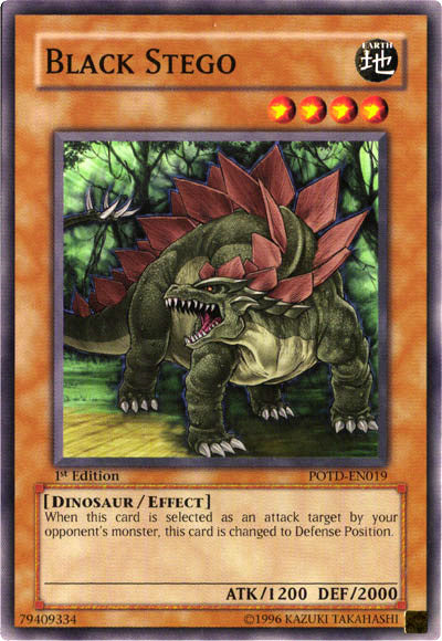 Black Stego [POTD-EN019] Common | Card Merchant Takapuna