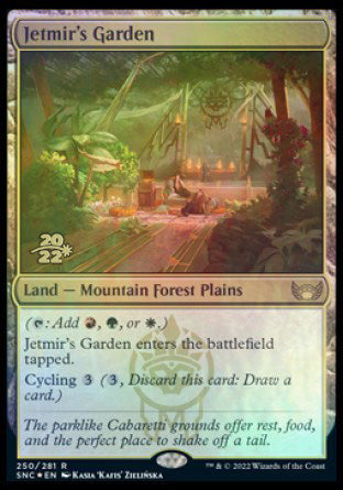 Jetmir's Garden [Streets of New Capenna Prerelease Promos] | Card Merchant Takapuna