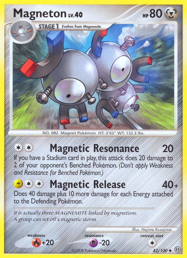 Magneton (42/100) [Diamond & Pearl: Stormfront] | Card Merchant Takapuna