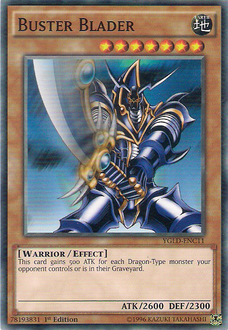 Buster Blader [YGLD-ENC11] Common | Card Merchant Takapuna