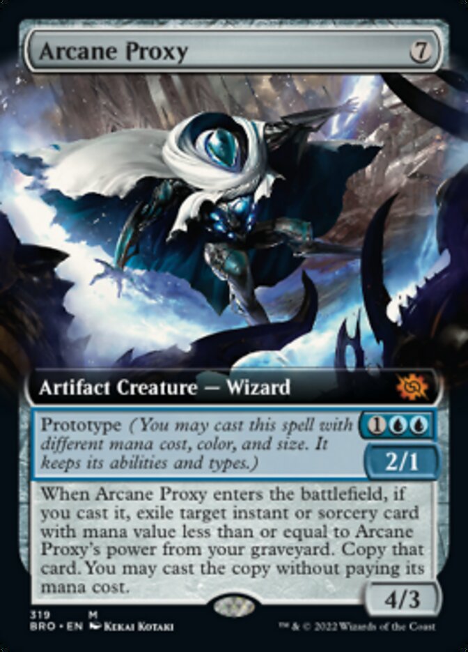 Arcane Proxy (Extended Art) [The Brothers' War] | Card Merchant Takapuna