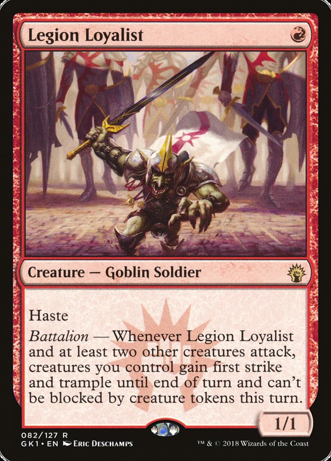 Legion Loyalist [Guilds of Ravnica Guild Kit] | Card Merchant Takapuna