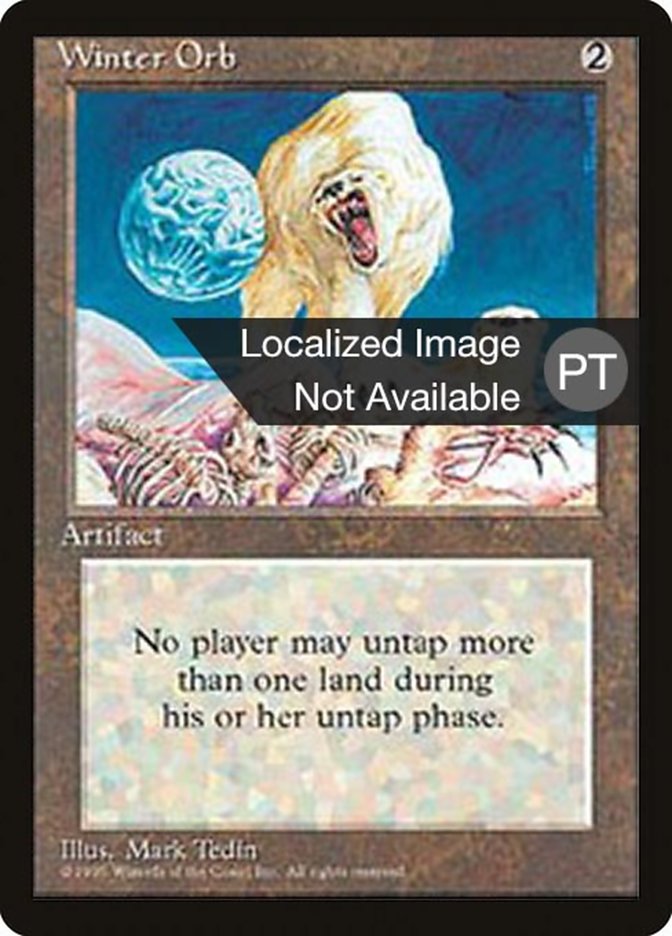 Winter Orb [Fourth Edition (Foreign Black Border)] | Card Merchant Takapuna