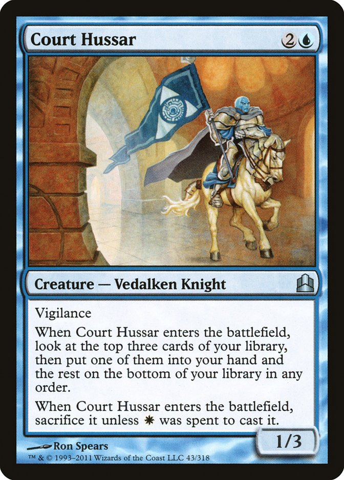 Court Hussar [Commander 2011] | Card Merchant Takapuna