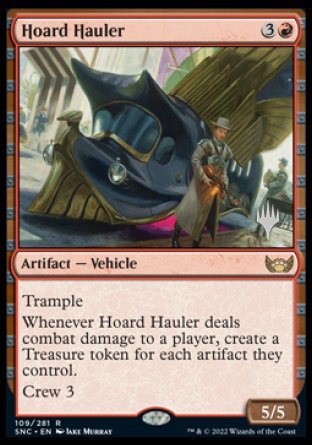 Hoard Hauler (Promo Pack) [Streets of New Capenna Promos] | Card Merchant Takapuna