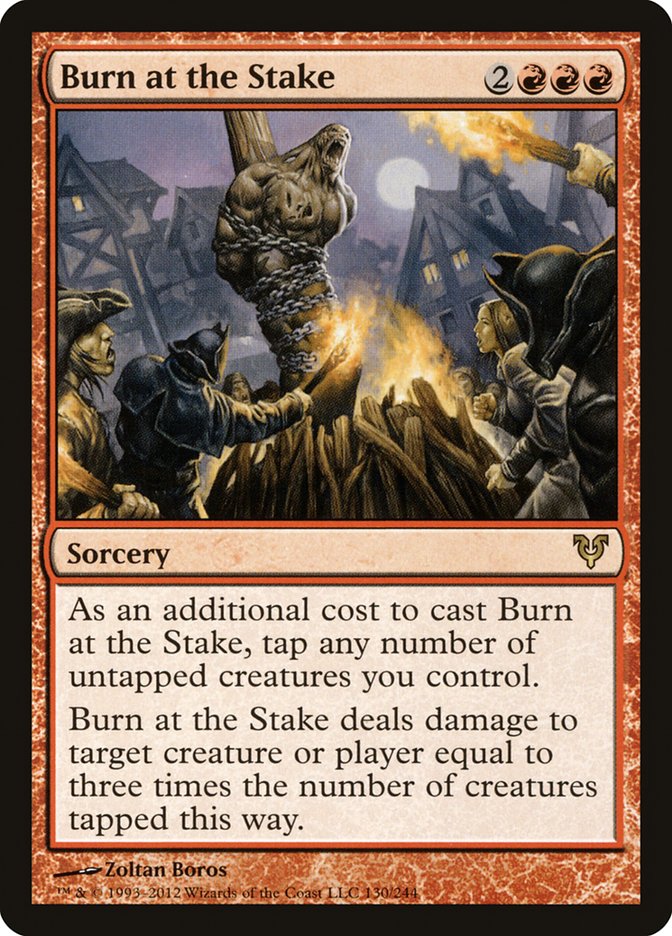 Burn at the Stake [Avacyn Restored] | Card Merchant Takapuna