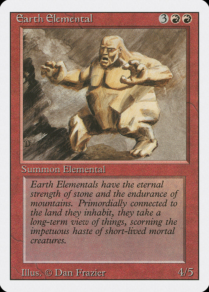 Earth Elemental [Revised Edition] | Card Merchant Takapuna