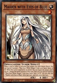 Maiden with Eyes of Blue [LDS2-EN006] Common | Card Merchant Takapuna