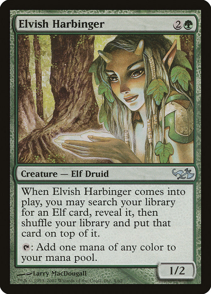 Elvish Harbinger [Duel Decks: Elves vs. Goblins] | Card Merchant Takapuna