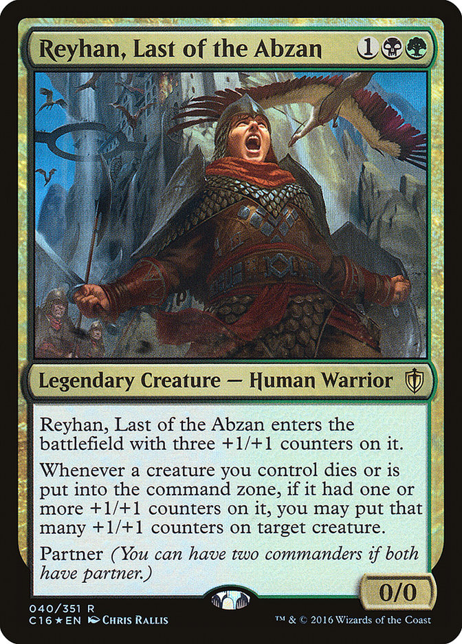 Reyhan, Last of the Abzan [Commander 2016] | Card Merchant Takapuna