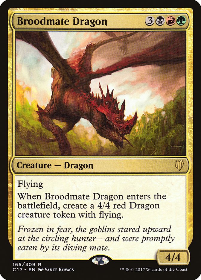 Broodmate Dragon [Commander 2017] | Card Merchant Takapuna