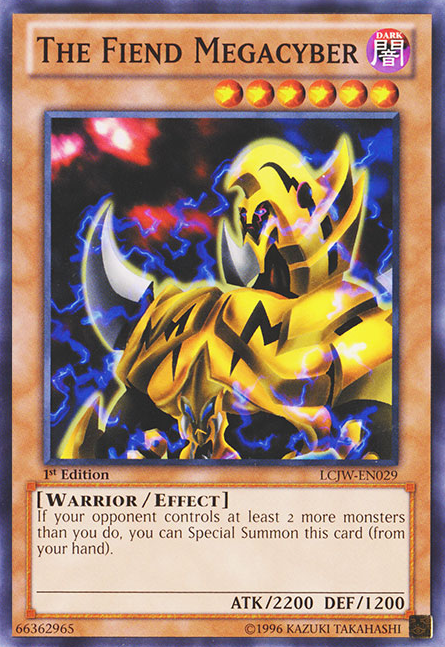 The Fiend Megacyber [LCJW-EN029] Common | Card Merchant Takapuna