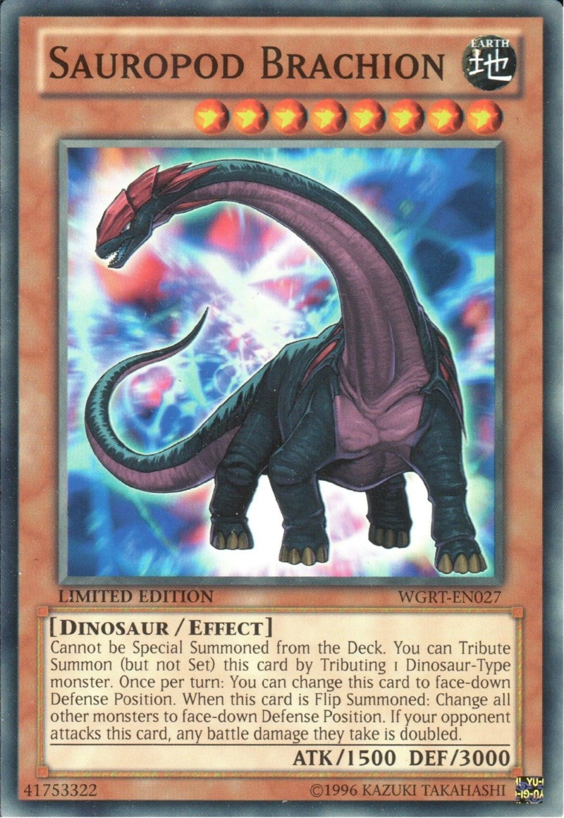 Sauropod Brachion [WGRT-EN027] Common | Card Merchant Takapuna