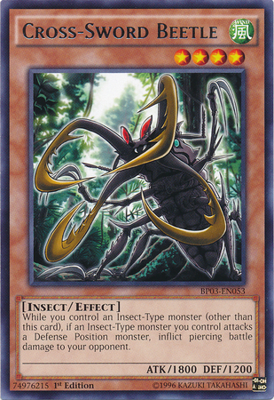 Cross-Sword Beetle [BP03-EN053] Rare | Card Merchant Takapuna