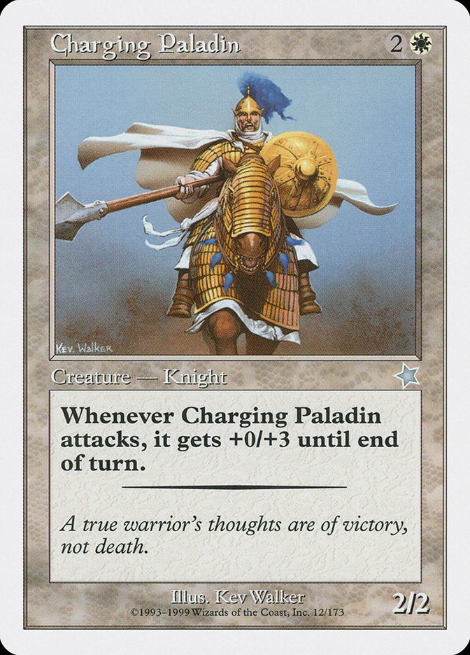 Charging Paladin [Starter 1999] | Card Merchant Takapuna